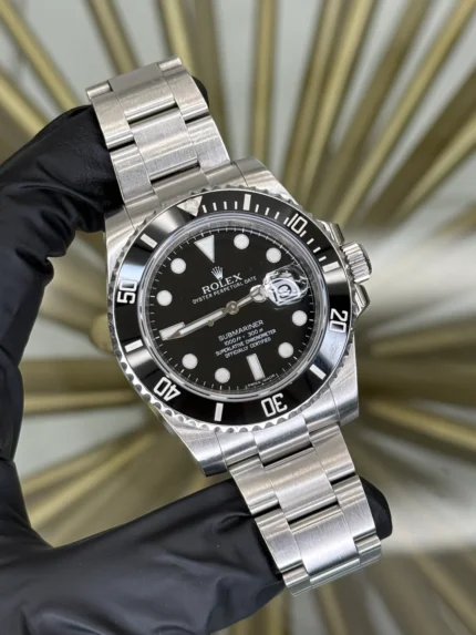 Rolex Submariner Black Dial on Oyster 116610LN 2013 Card