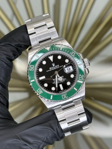 Rolex Submariner Black Dial on Oyster 126610LV Open Date Complete